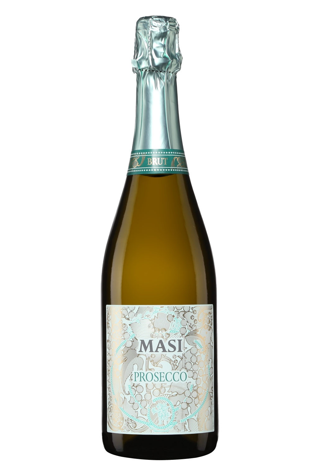 Masi Modello Prosecco DOC Brut label close-up sparkling wine gift
