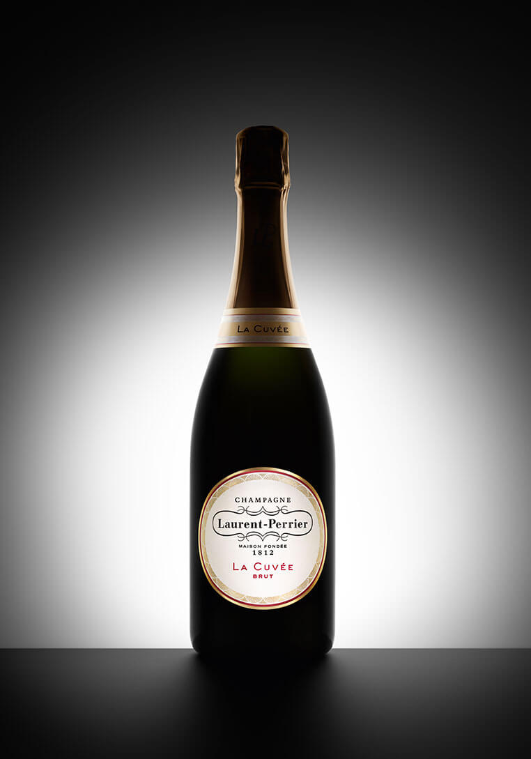 Laurent-Perrier La Cuvée Brut Champagne bottle, corporate gift