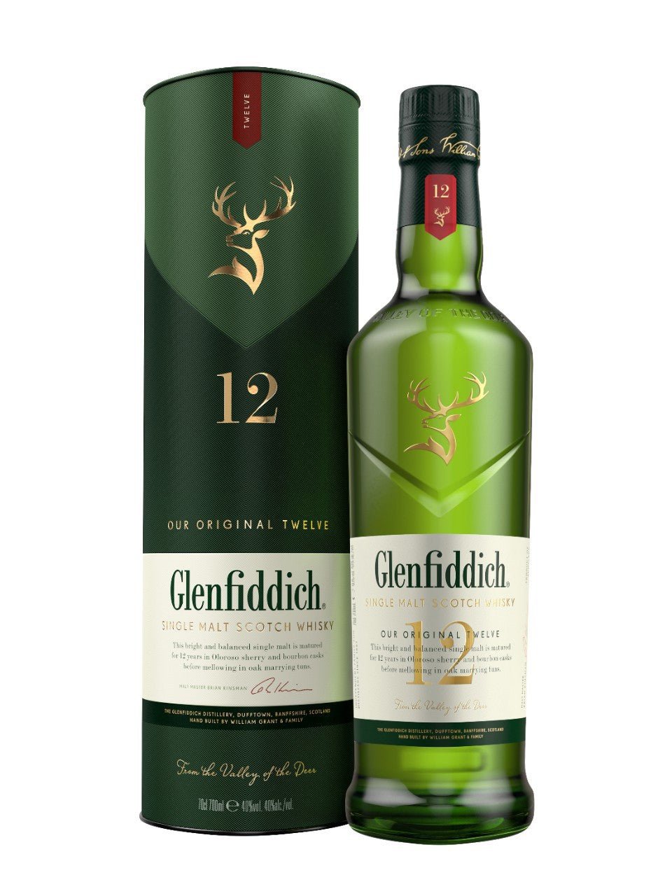 Glenfiddich 12 Year Old Single Malt Scotch Whisky | Exquisite Wine & Alcohol Gift Delivery Toronto Canada | Vyno