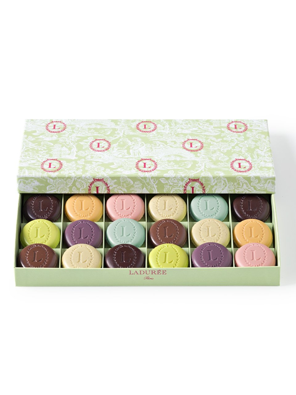 Ladurée Eugénie Gift Box of 18 | Exquisite Wine & Alcohol Gift Delivery Toronto Canada | Vyno