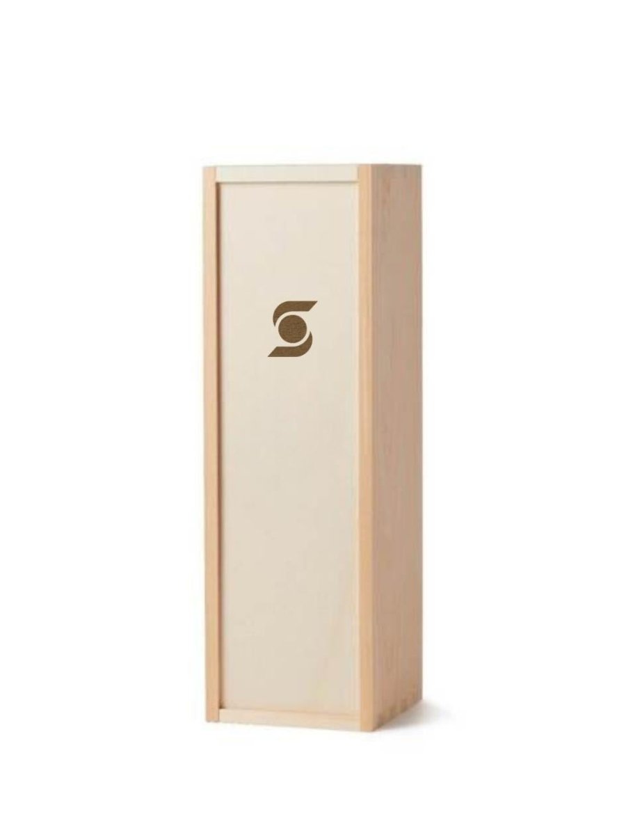 Scotiabank Single Bottle Wooden Gift Box
