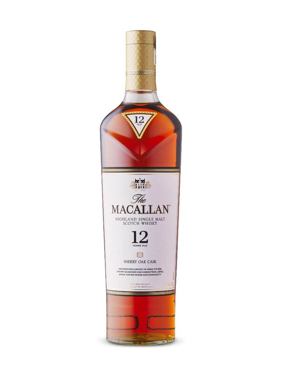 The Macallan Sherry Oak 12-Year-Old | Exquisite Wine & Alcohol Gift Delivery Toronto Canada | Vyno