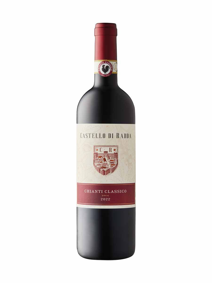 Castello Di Radda Chianti Classico 2022 organic Tuscan red wine gift bottle