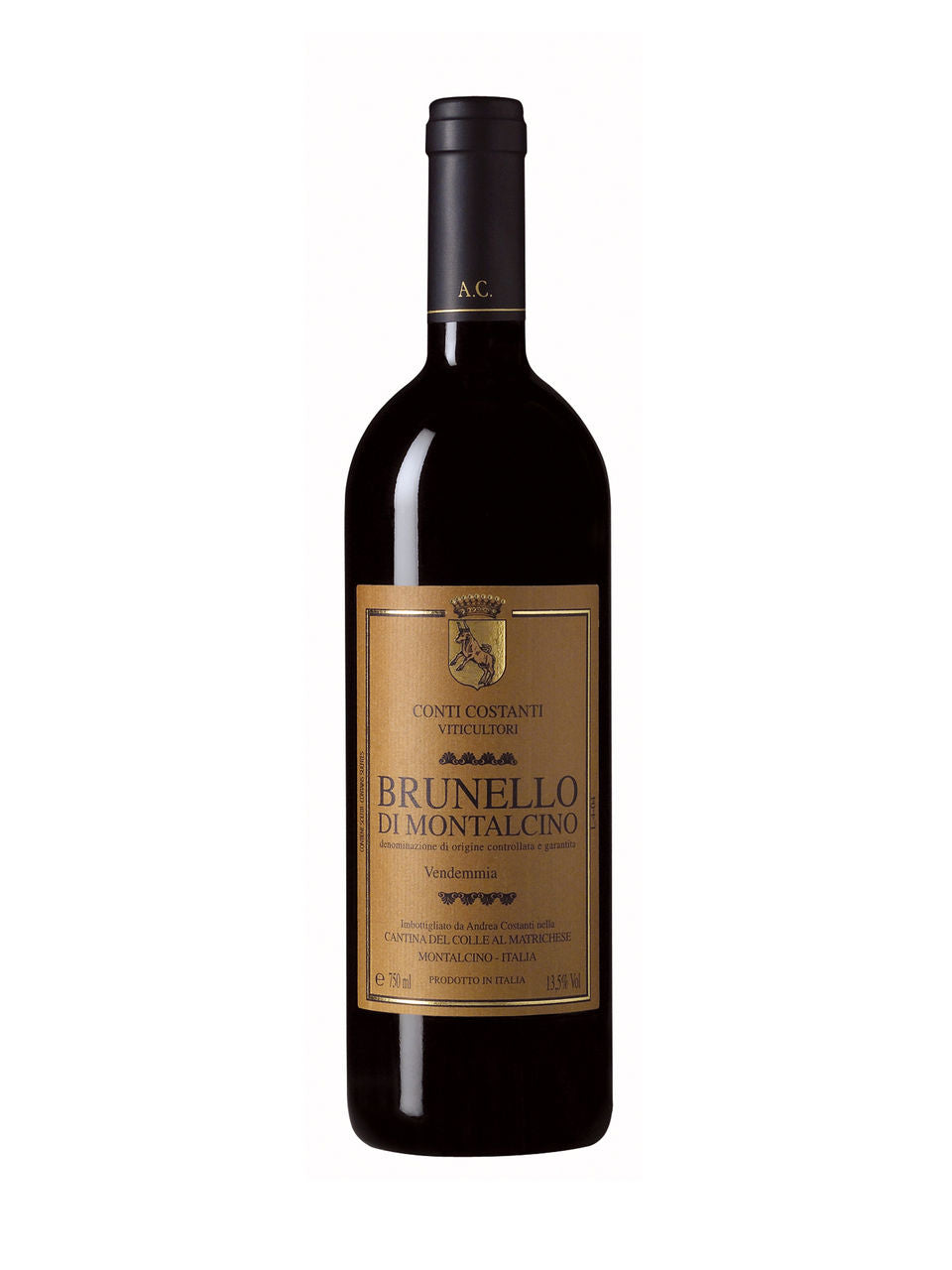 Costanti Brunello di Montalcino DOCG 2021 Tuscan red wine gift bottle