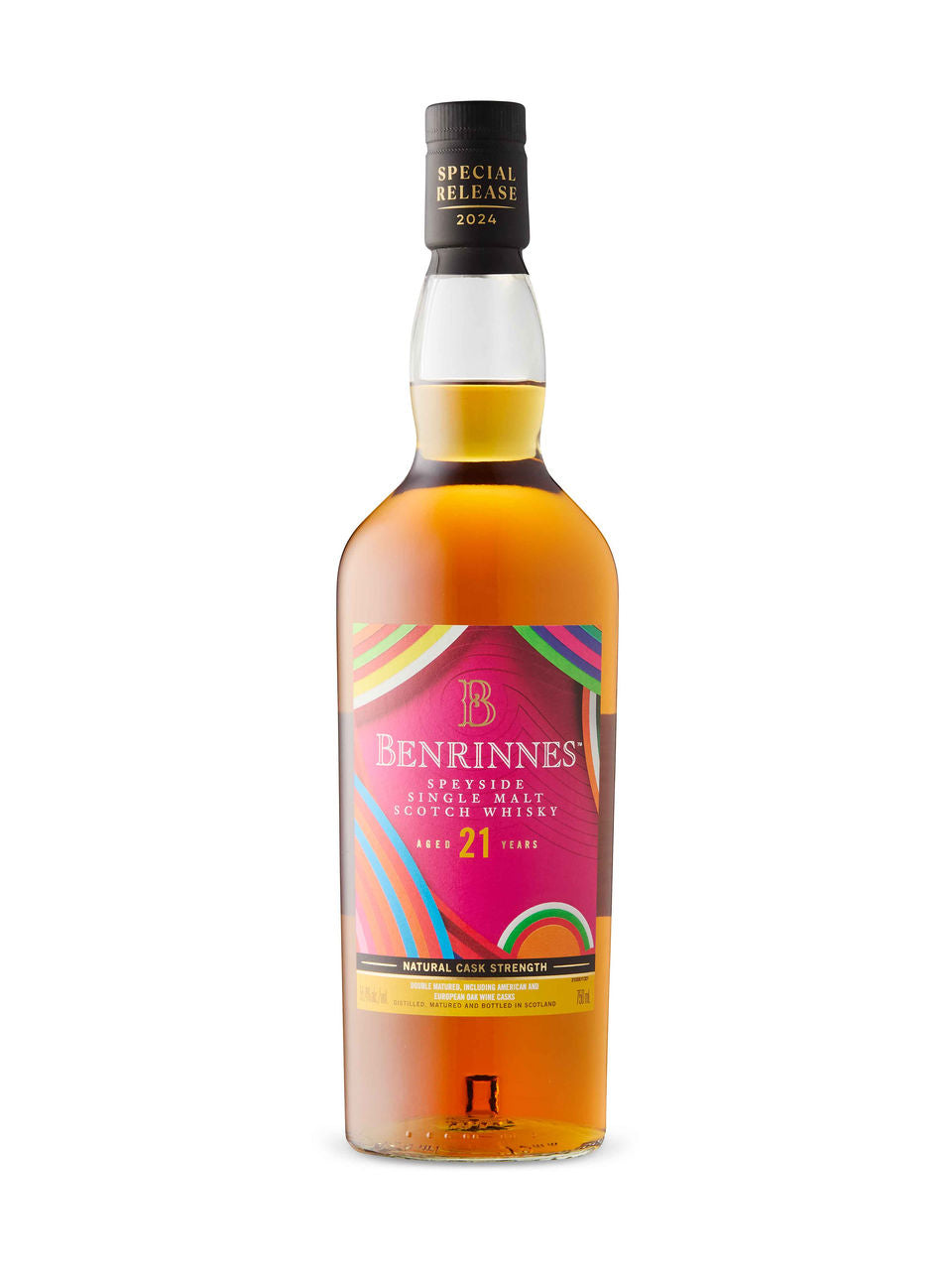 Benrinnes 21 Year Old Single Malt Scotch Whisky rare collector gift bottle