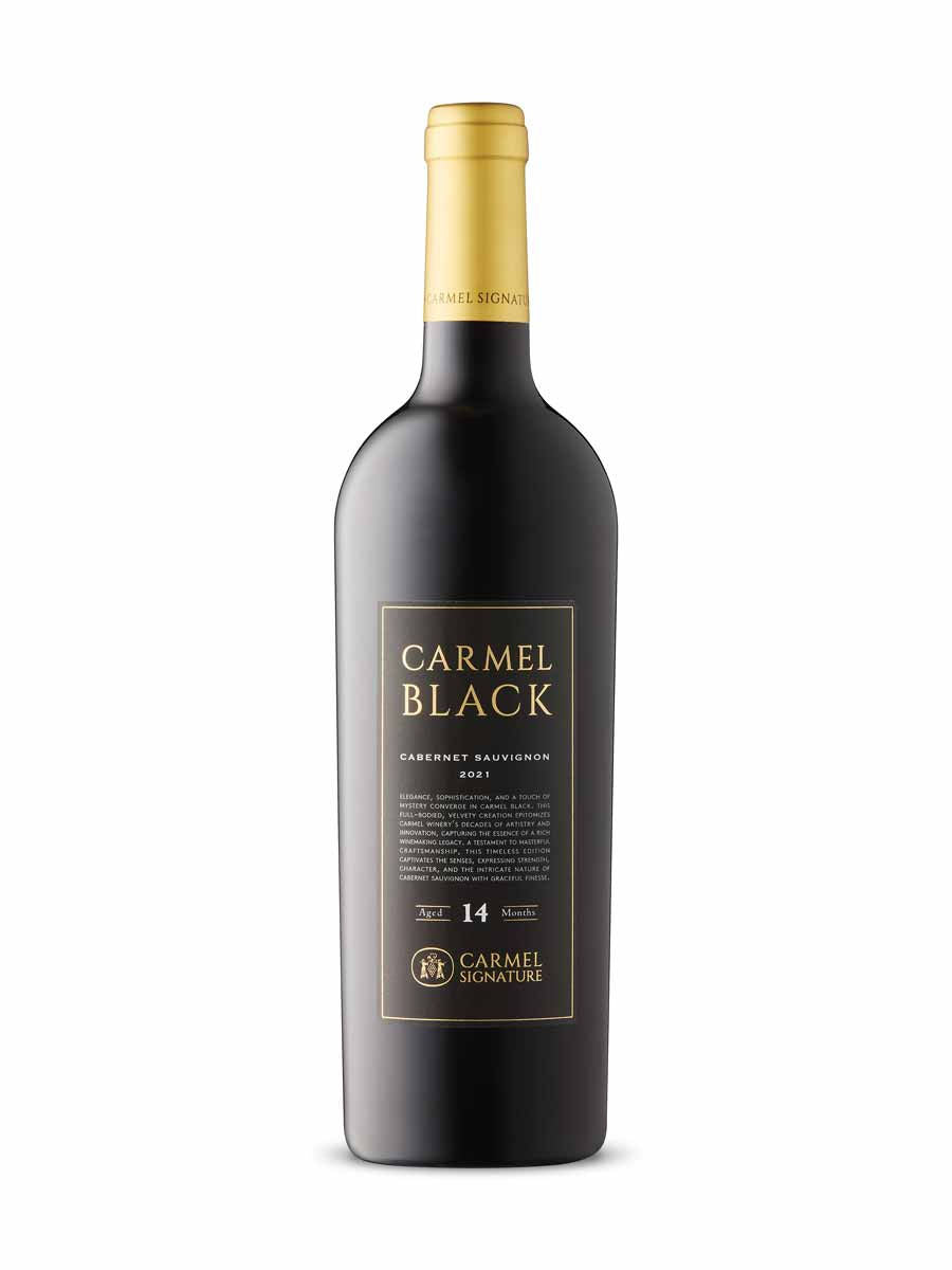 Carmel Signature Black Cabernet Sauvignon gift bottle
