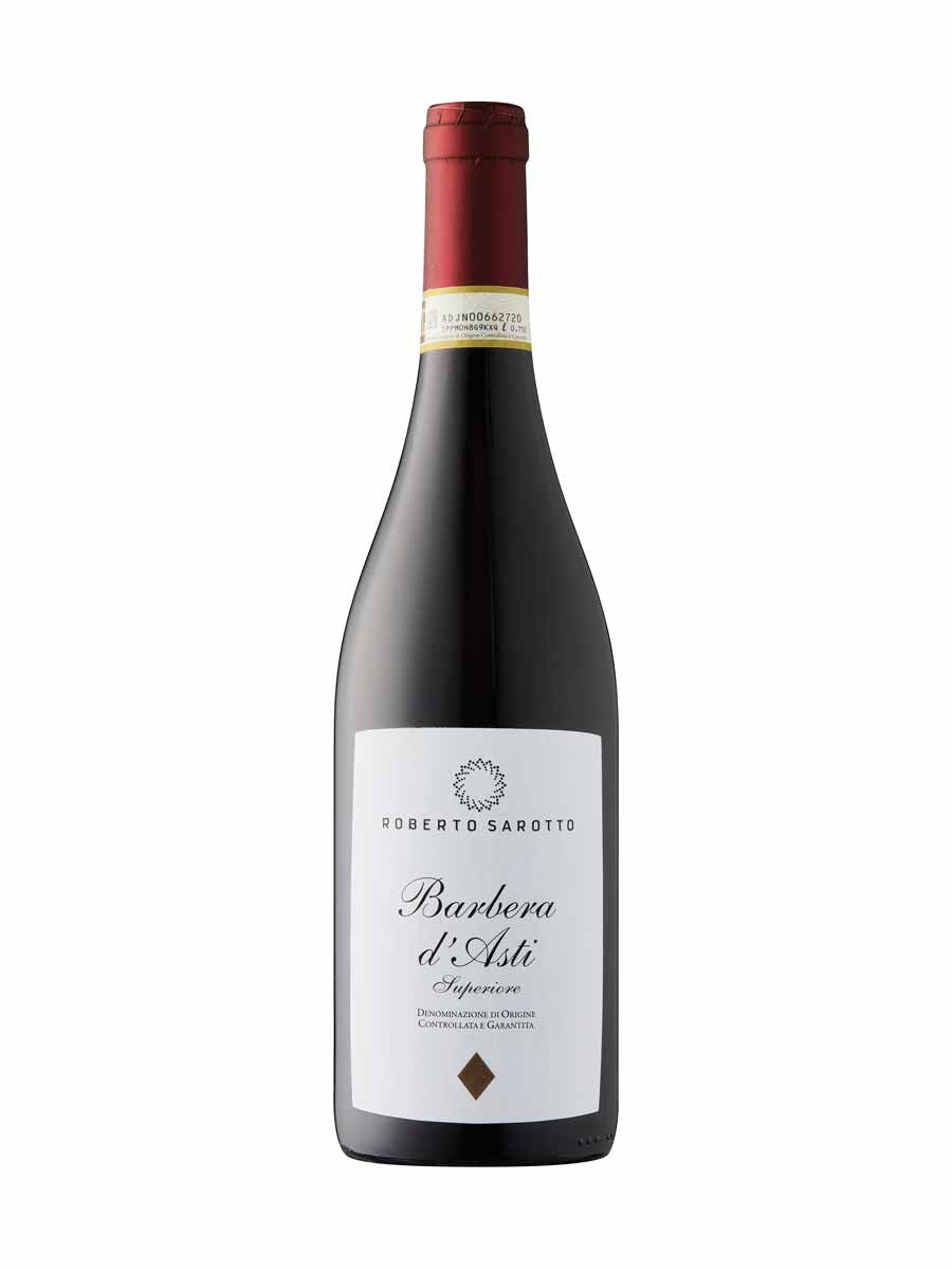Roberto Sarotto Barbera d'Asti Superiore 2023 Piedmont red wine gift bottle