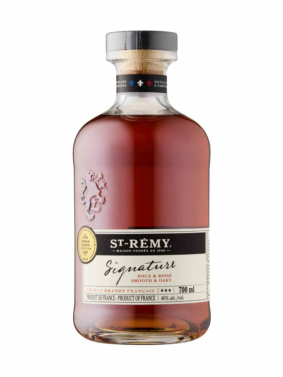 St-Rémy Signature French Brandy gift bottle