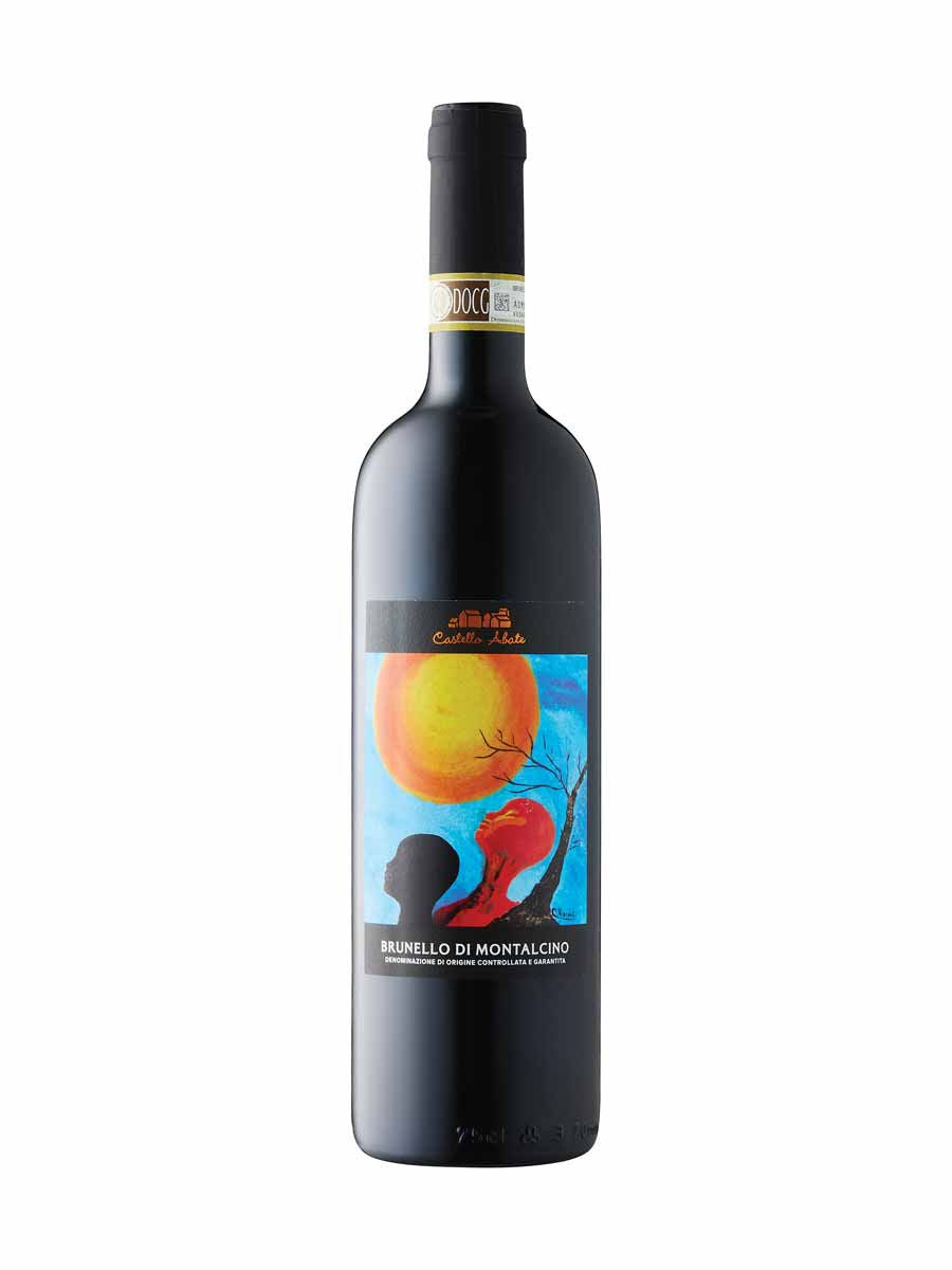 Abate Brunello di Montalcino 2021 old-vine Tuscan red wine gift bottle