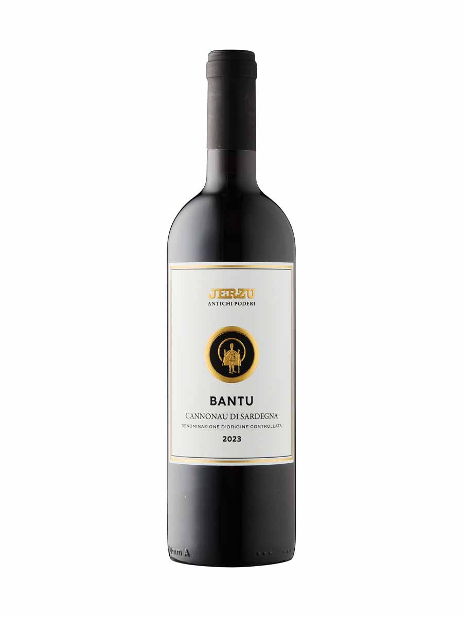 Jerzu Antichi Bantu Cannonau di Sardegna 2023 Sardinian red wine gift bottle