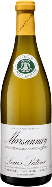 Maison Louis Latour Marsannay Chardonnay 2023 bottle from the producer, an elegant white Burgundy gift