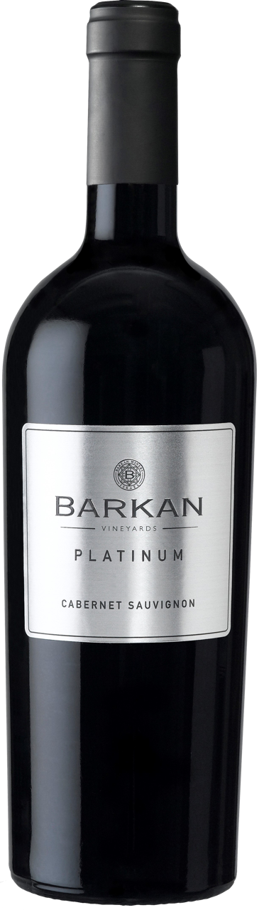 Barkan Platinum Cabernet Sauvignon label detail, Kosher KPM