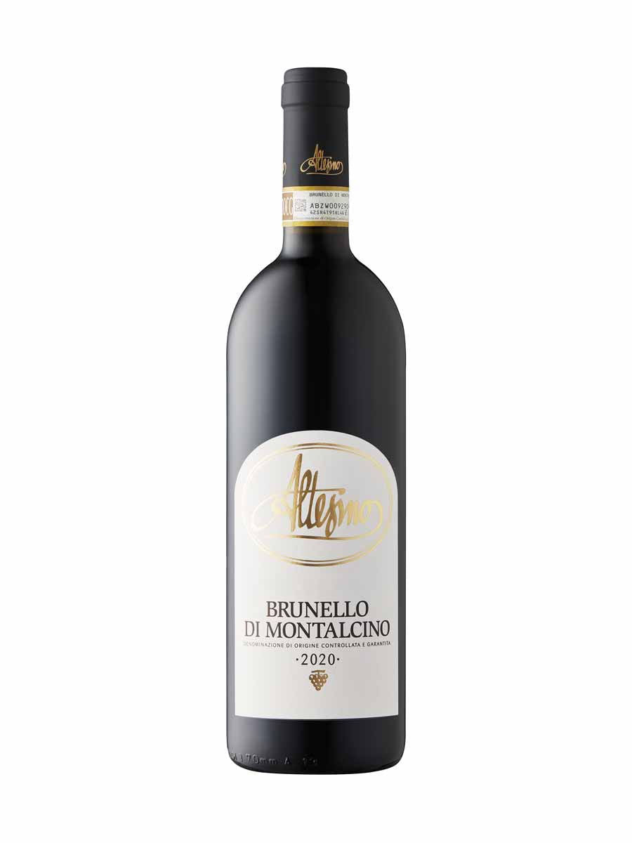 Altesino Brunello di Montalcino 2020 wine bottle, front label