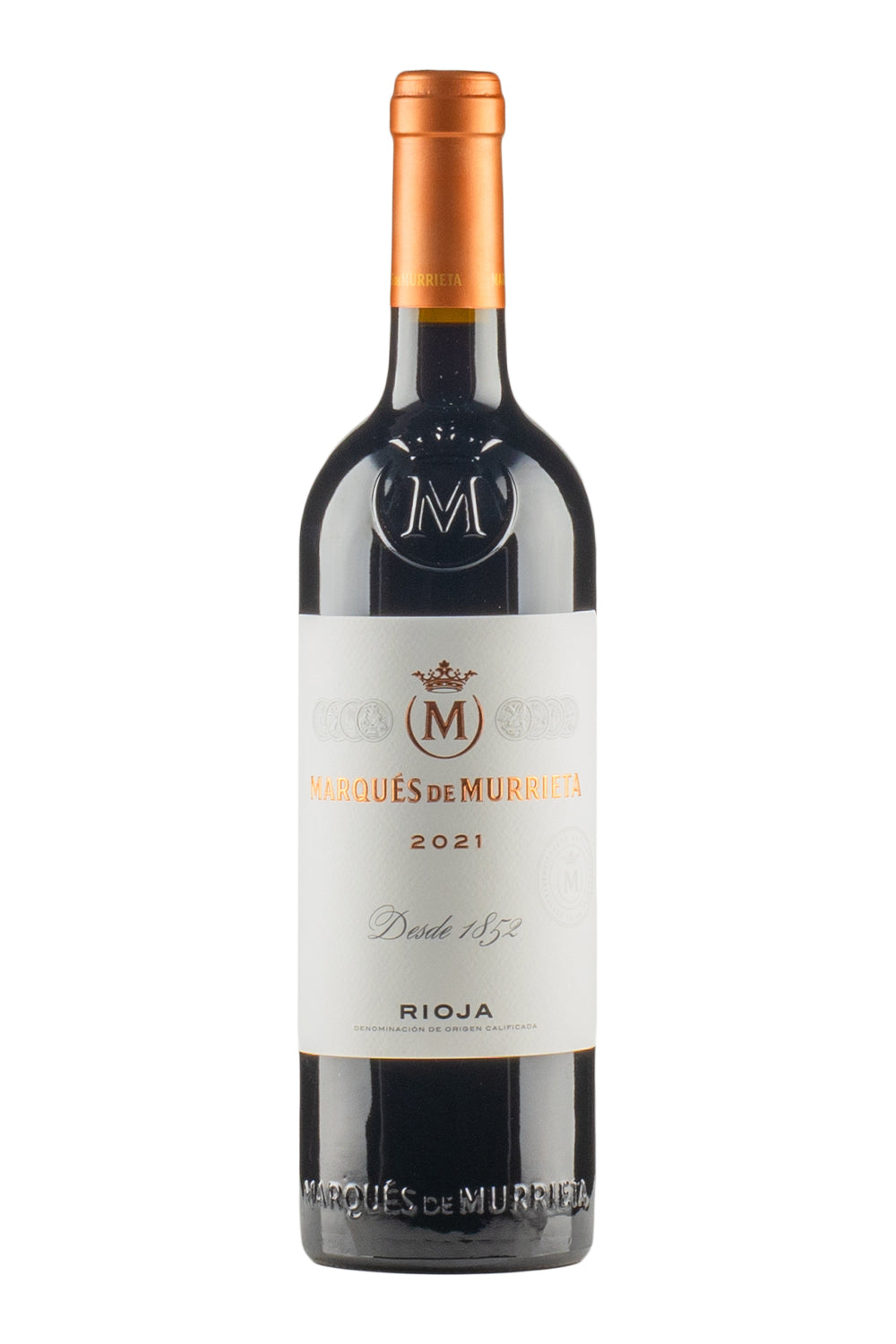 Marqués de Murrieta Reserva 2021 label close up