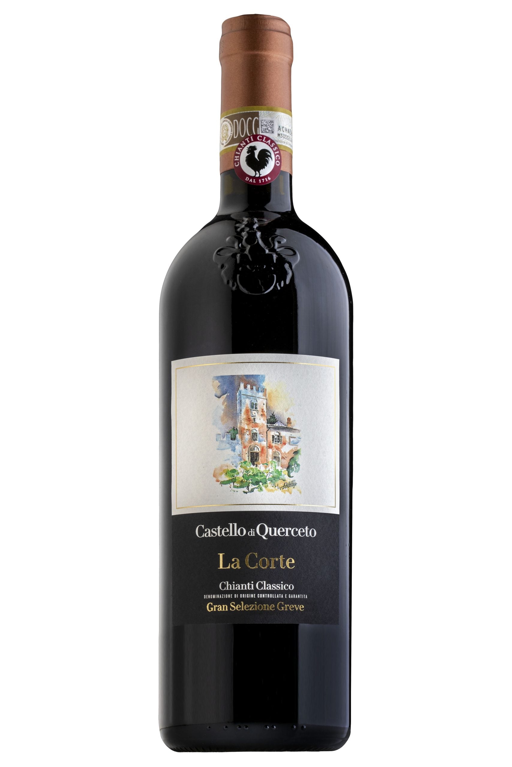 Castello di Querceto La Corte Chianti Classico Gran Selezione bottle for wine gifting