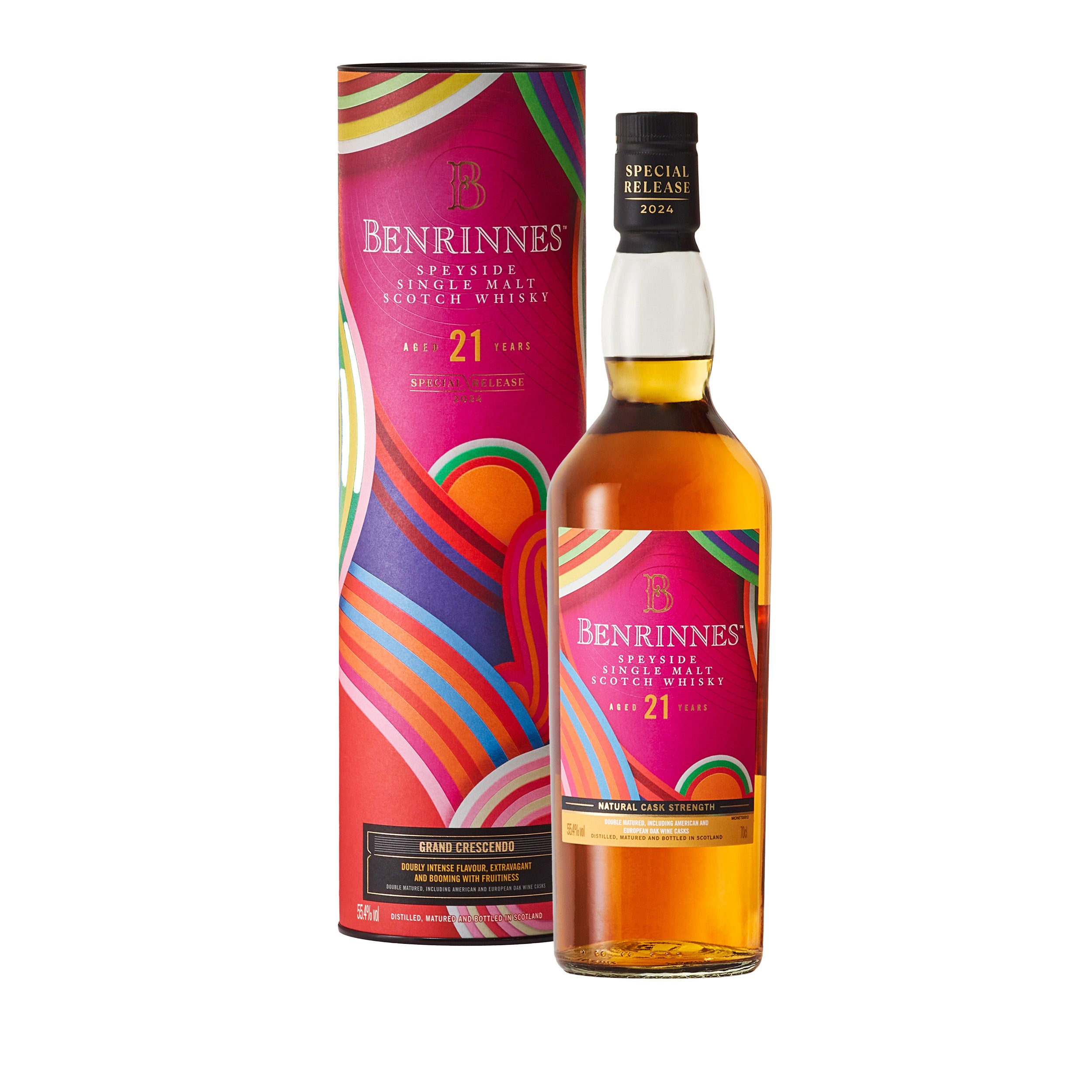 Benrinnes 21 Year Old Special Release bottle for milestone whisky gifting