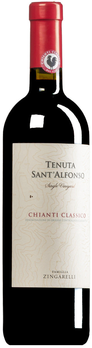 Tenuta Sant'Alfonso Chianti Classico front label detail