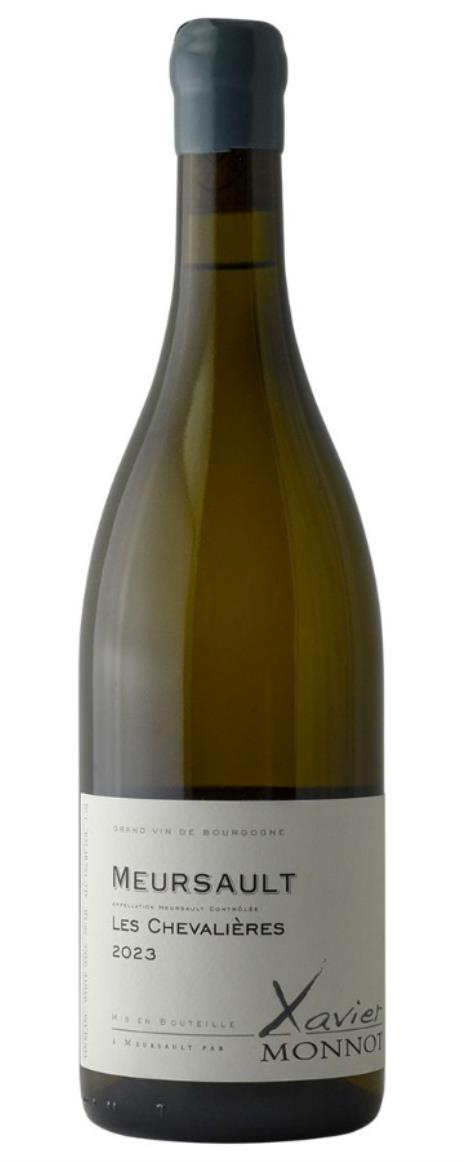 Xavier Monnot Meursault Les Chevalières 2023 label detail