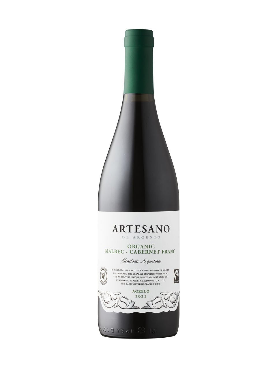 Artesano de Argento Organic Malbec/Cabernet Franc 2021 | Exquisite Wine & Alcohol Gift Delivery Toronto Canada | Vyno