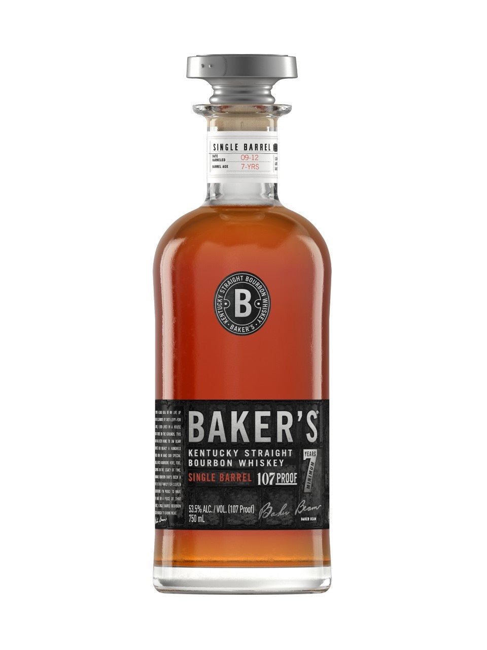 Baker's Kentucky Straight Bourbon Whiskey - Vyno