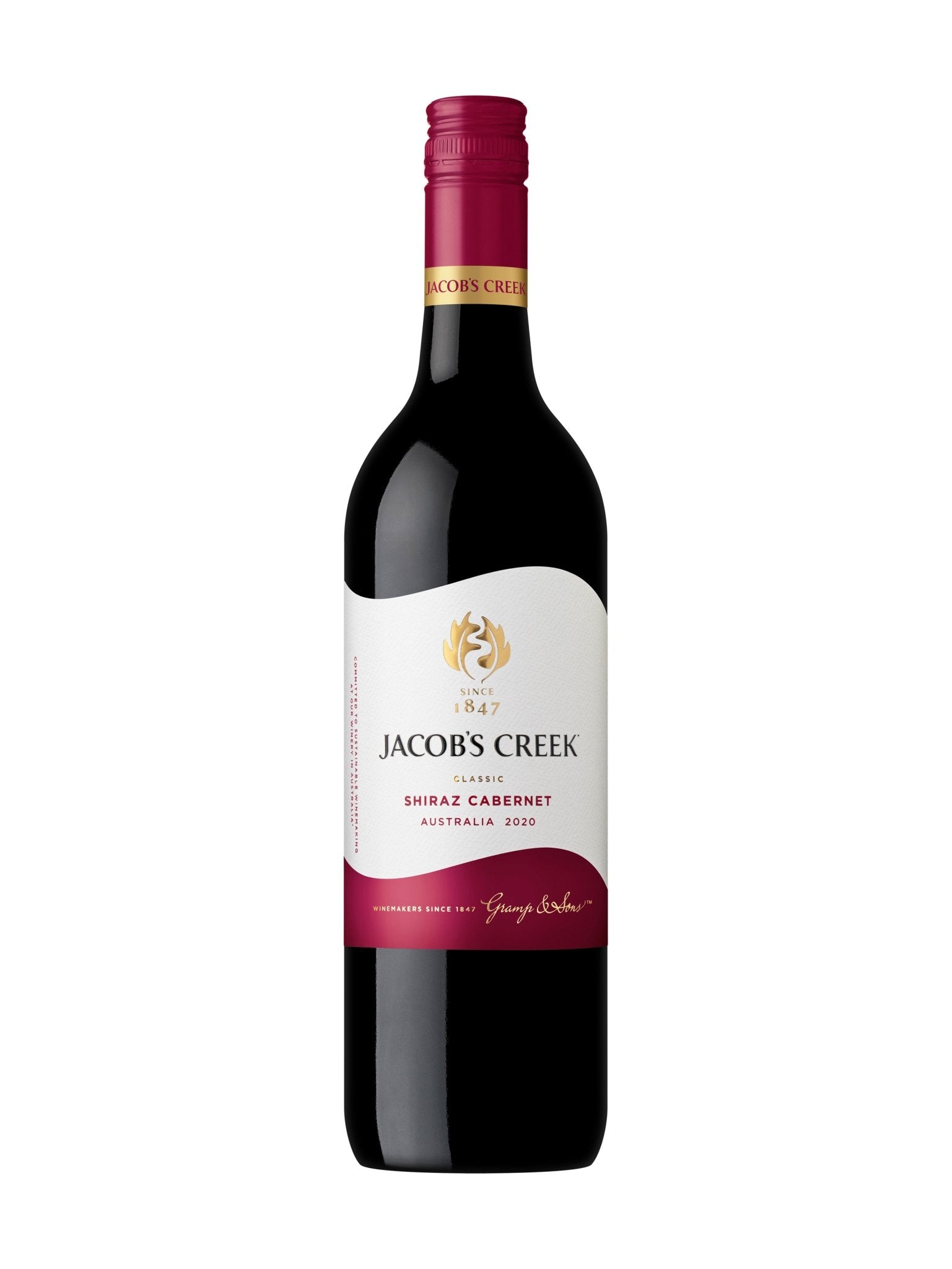 Jacob's Creek Shiraz Cabernet Sauvignon - Vyno