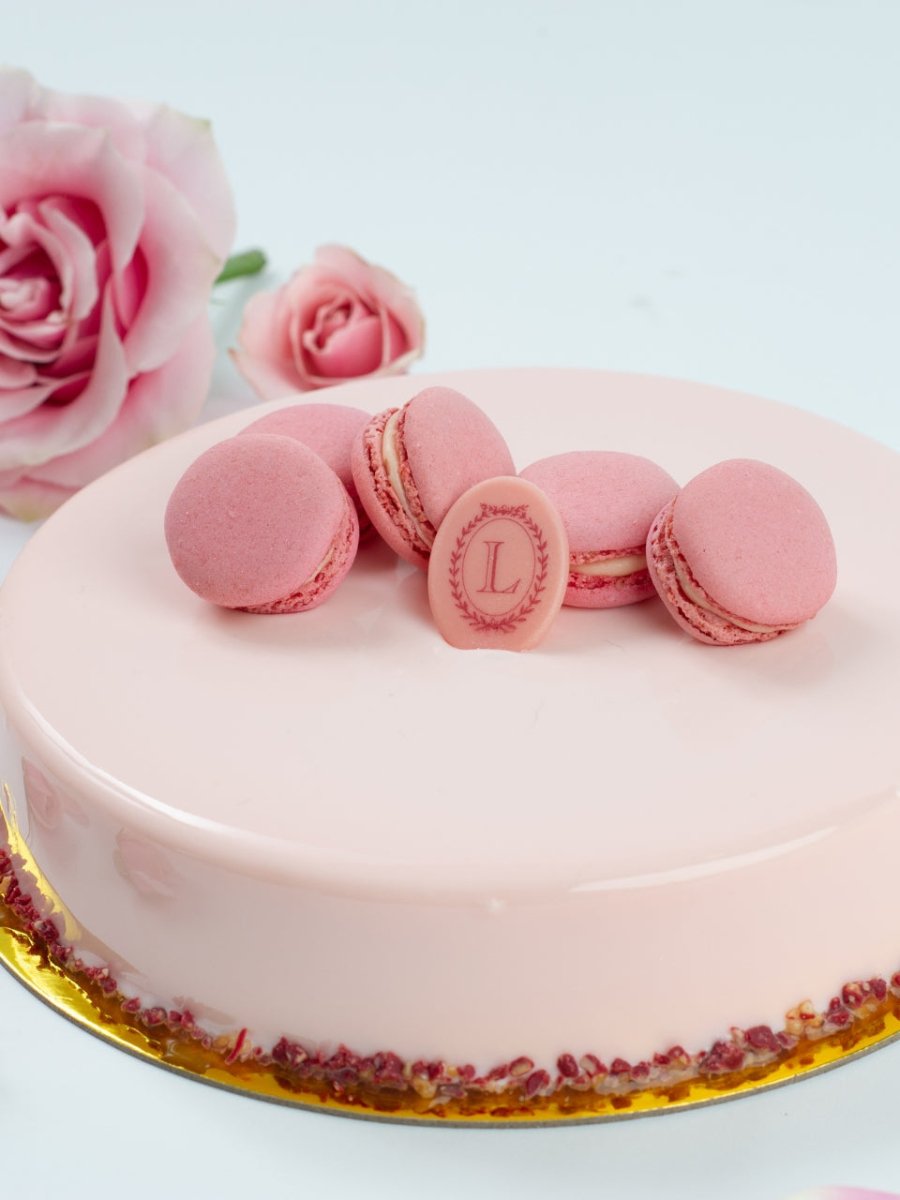 Ladurée Rose Macaron Cake | Exquisite Wine & Alcohol Gift Delivery Toronto Canada | Vyno
