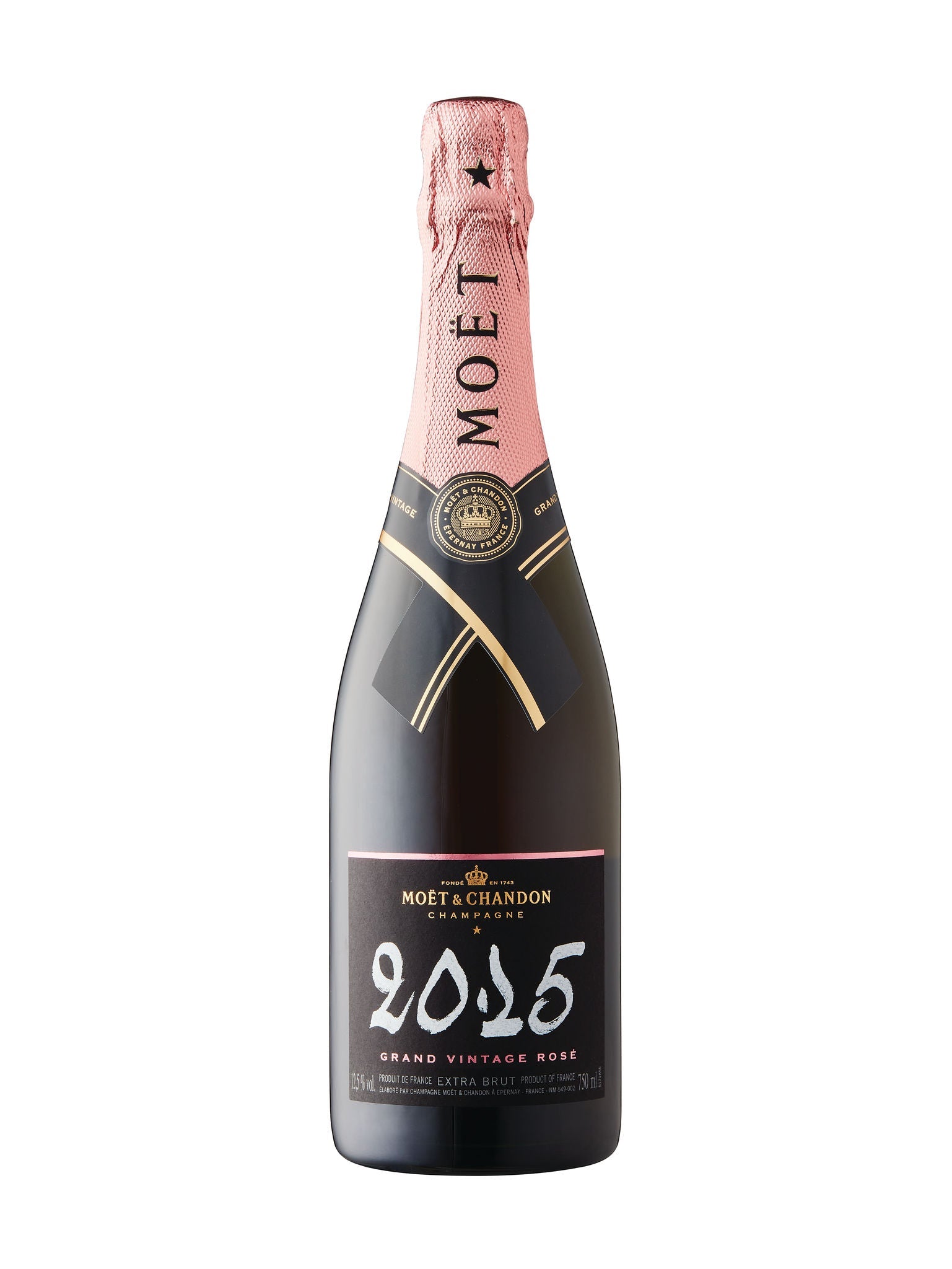 Moët & Chandon Grand Vintage Extra Brut Rosé Champagne 2015 | Exquisite Wine & Alcohol Gift Delivery Toronto Canada | Vyno