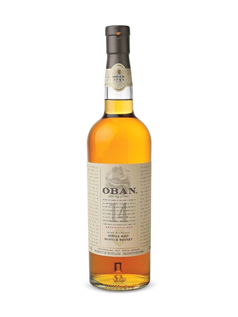 Oban 14 Year Old Single Malt Scotch Whisky - Vyno