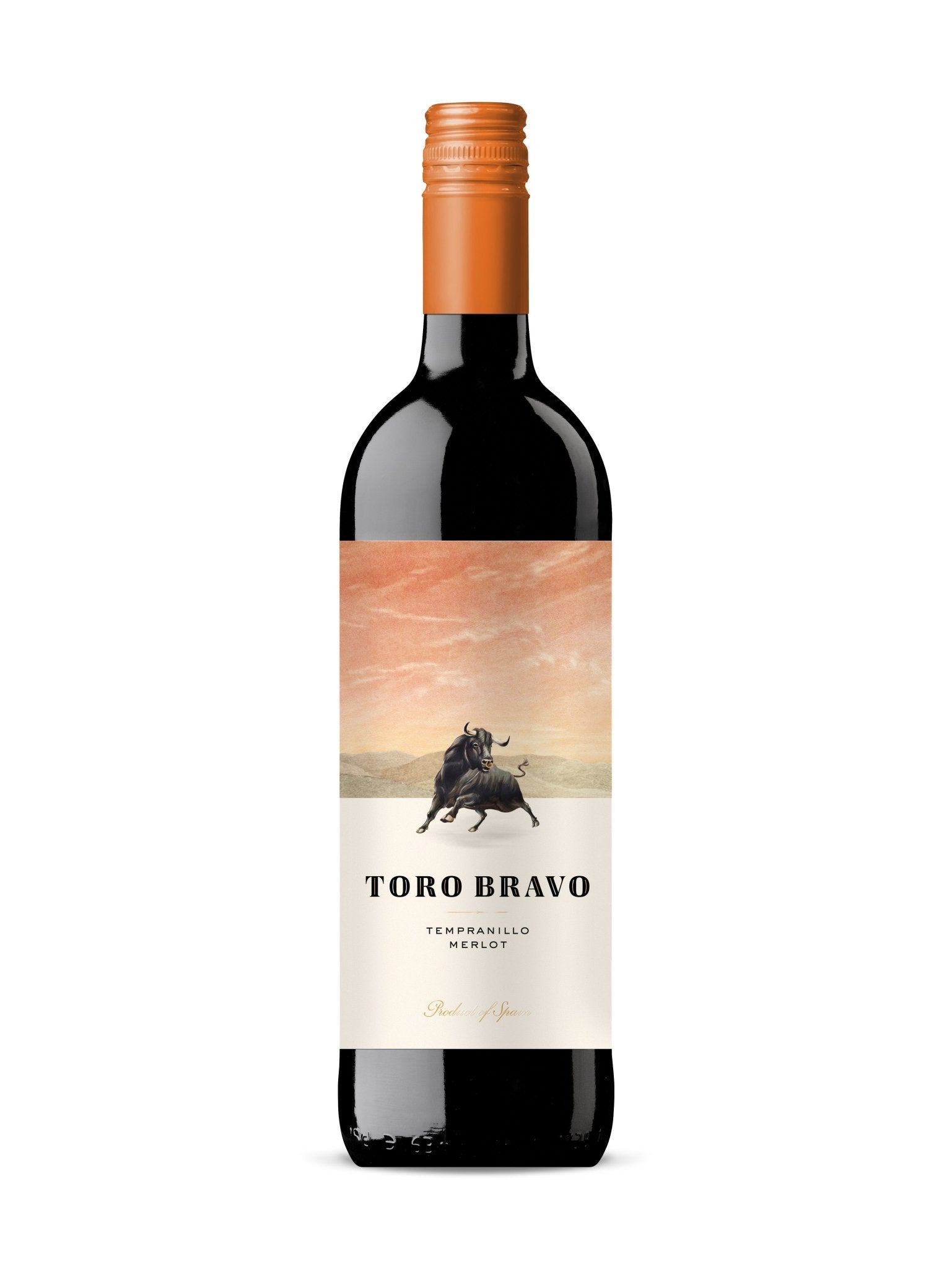 Toro Bravo Tempranillo Merlot DO, Valencia - Vyno