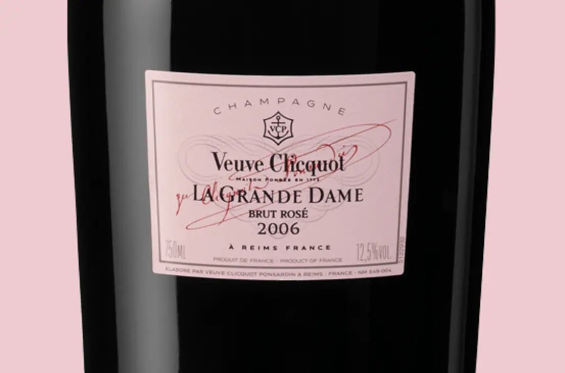 Veuve Clicquot La Grande Dame Brut Rosé Champagne 2006