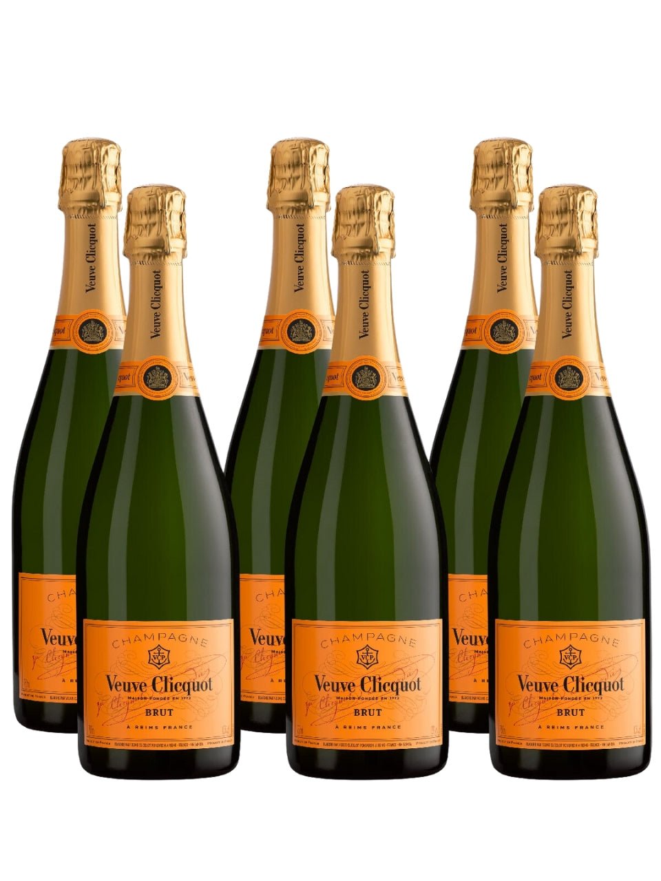 Veuve Clicquot Yellow Label Six-Bottle Case | Exquisite Wine & Alcohol Gift Delivery Toronto Canada | Vyno